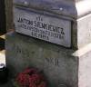 Grave of Antoni Sienkiewicz, died 7 XII 1970
